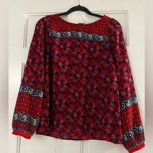 Printed Loft Blouse